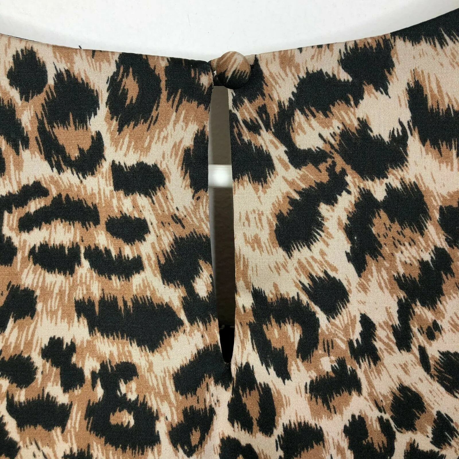 NEW Calvin Klein Multicolor Leopard Print Sleeveless Top Women's Sz. M - Image 7