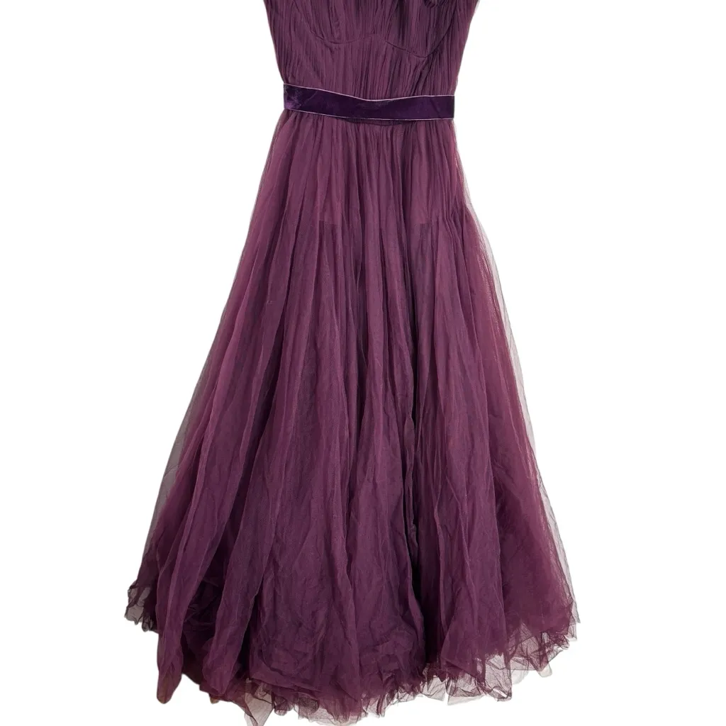 Zac Posen Pleated Tulle Couture Gown - Image 11