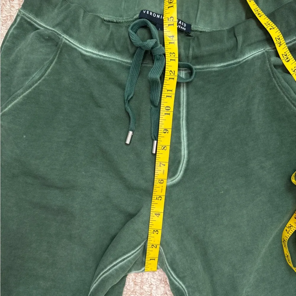 VERONICA BEARD Preslee Sweatpants, Oxblood, Size L. - Image 7