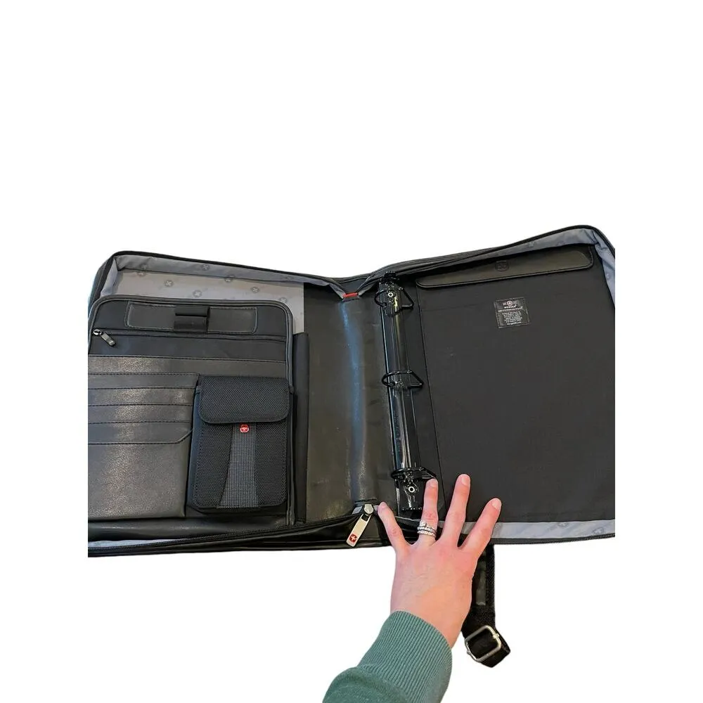 NWT SwissGear Expandable Business Set Notebook Case & Small Laptop Carrier Black - Image 10