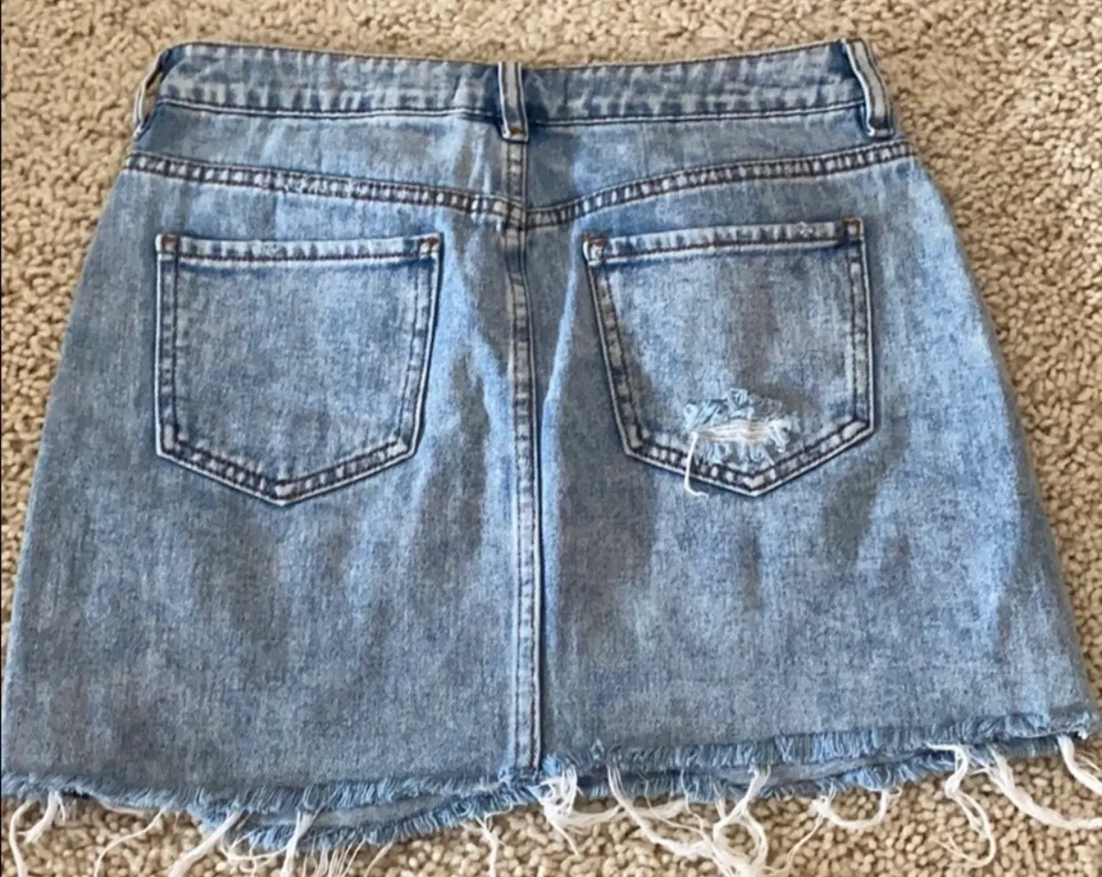 Denim Jean Skirt - Image 2