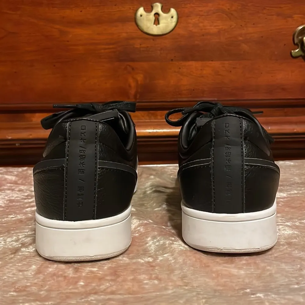 SUPERDRY Vegan Black Premium Court Trainers $79.95 EUC US Women’s 6 - Image 5