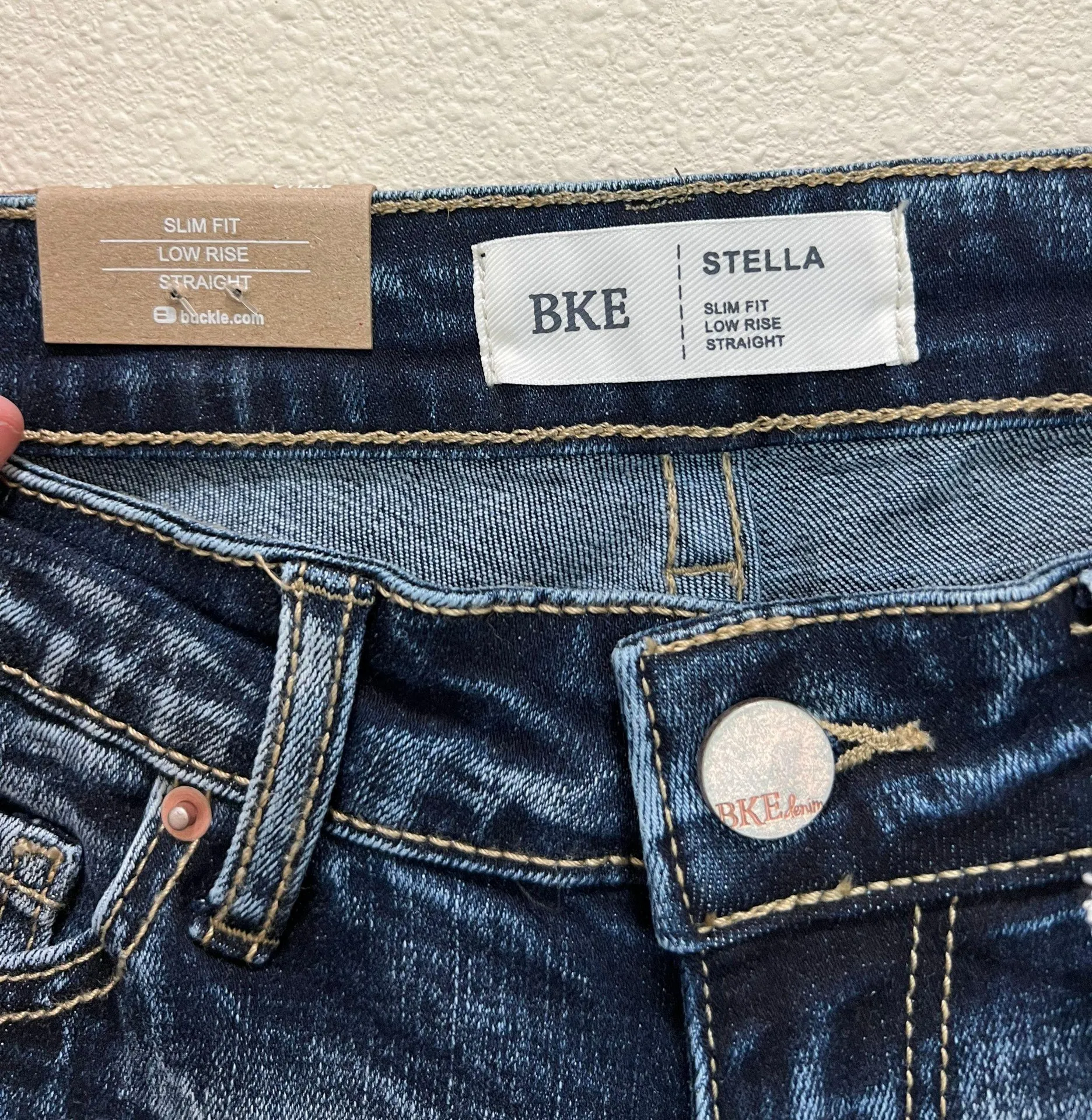 BKE Stella Straight Jeans - Image 2