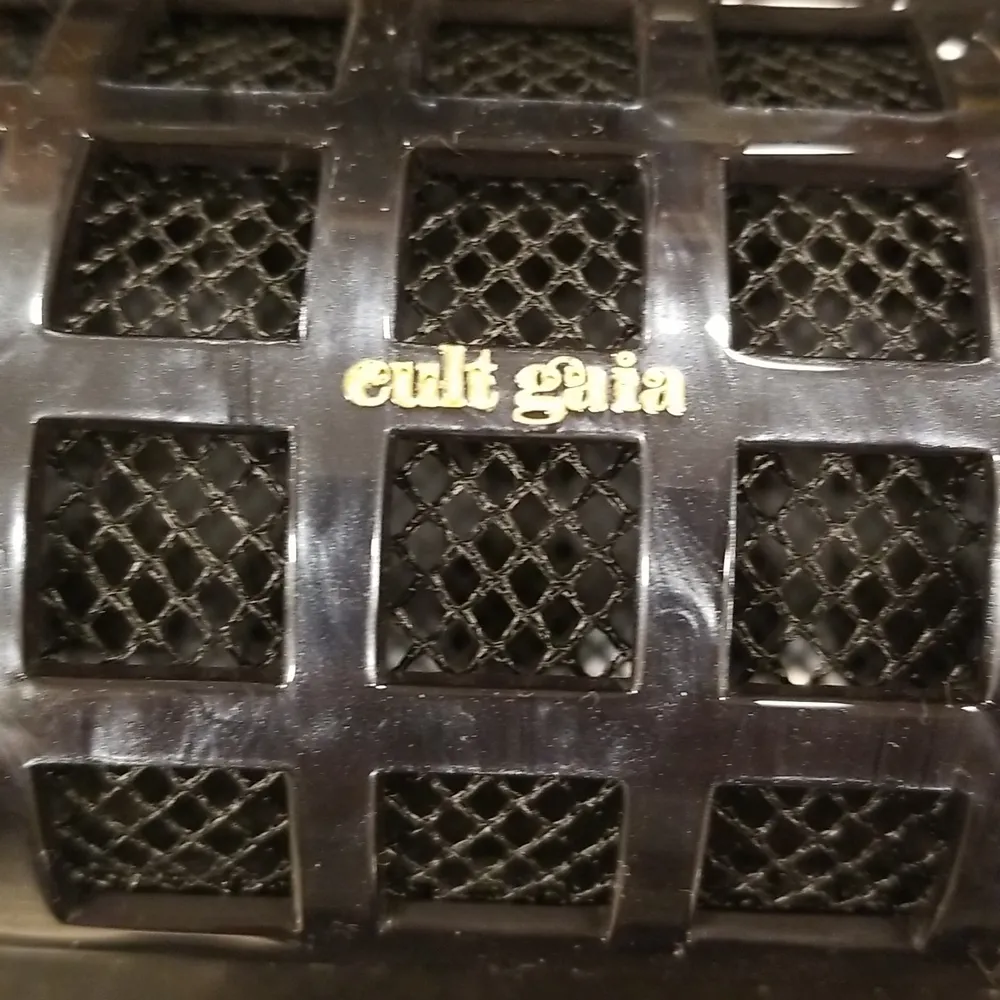 💕CULT GAIA💕 Alana Acrylic Shoulder Bag ~ Black NWT - Image 13