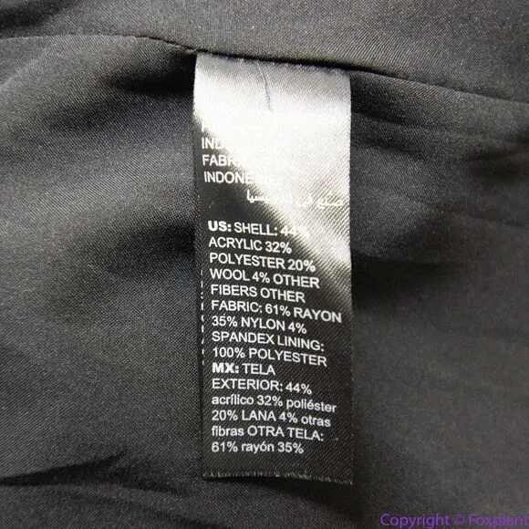 NEW White House Black‎ Market Belted Tweed blazer Jacket, 12 - Image 10