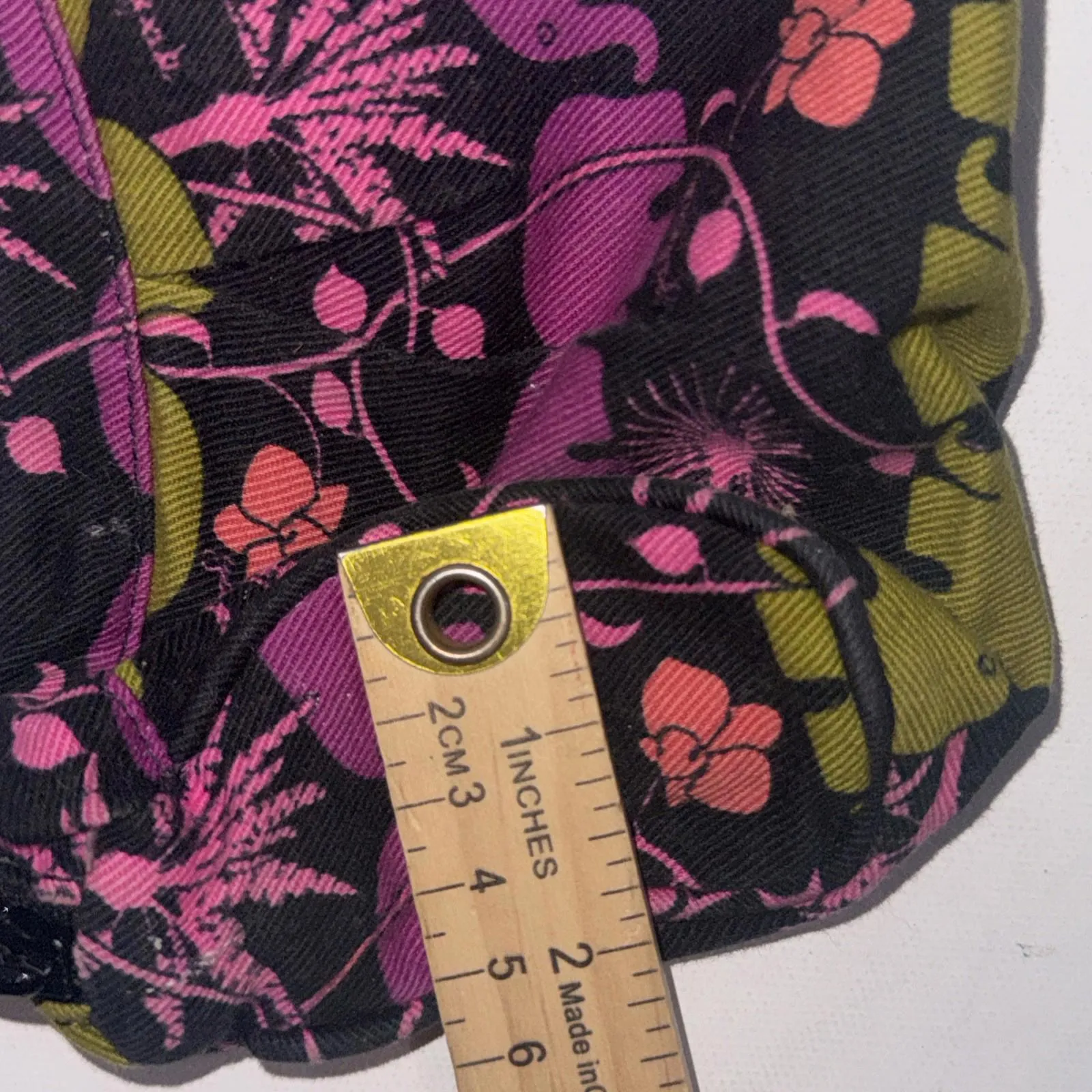 Yak Pak Mini Preppy Boho Natural Elephant Print Makeup Clutch Bag - Image 11