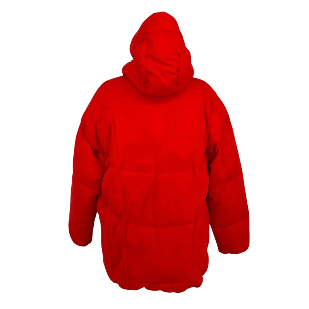 Avec Les Filles Puffer Coat Jacket Hooded Mid-Length Size Large - Image 7