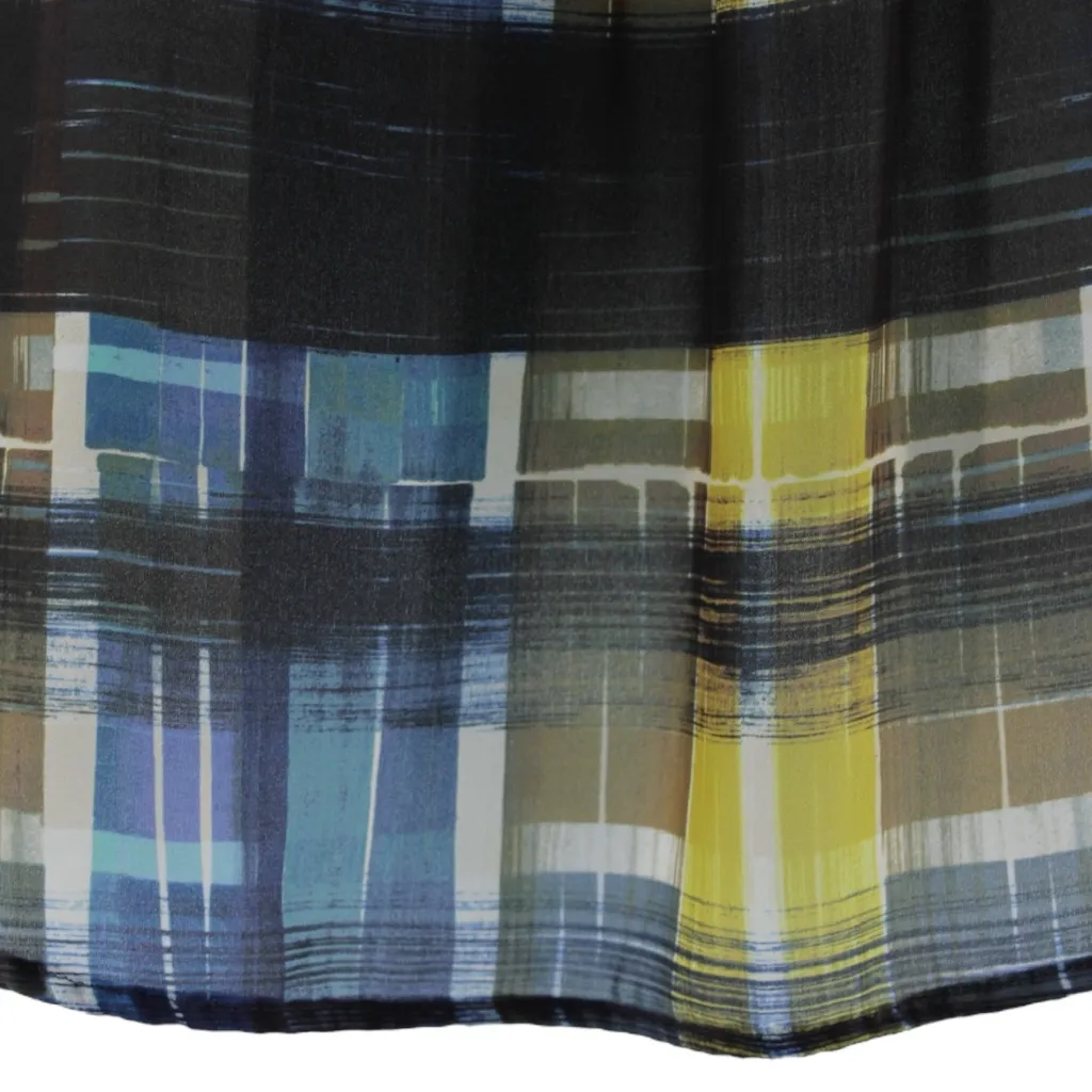 Trina Turk Watercolor Artsy Career Office Siren Lightweight Sheer Tank Women’s S - Image 4