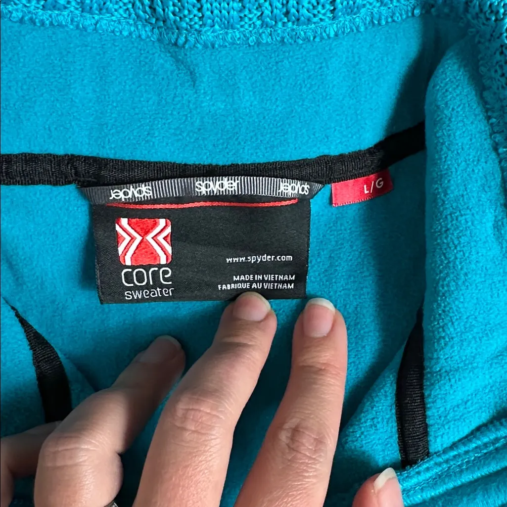 Spyder Major Cable Stryke SweaterFull Zip Jacket - Image 2