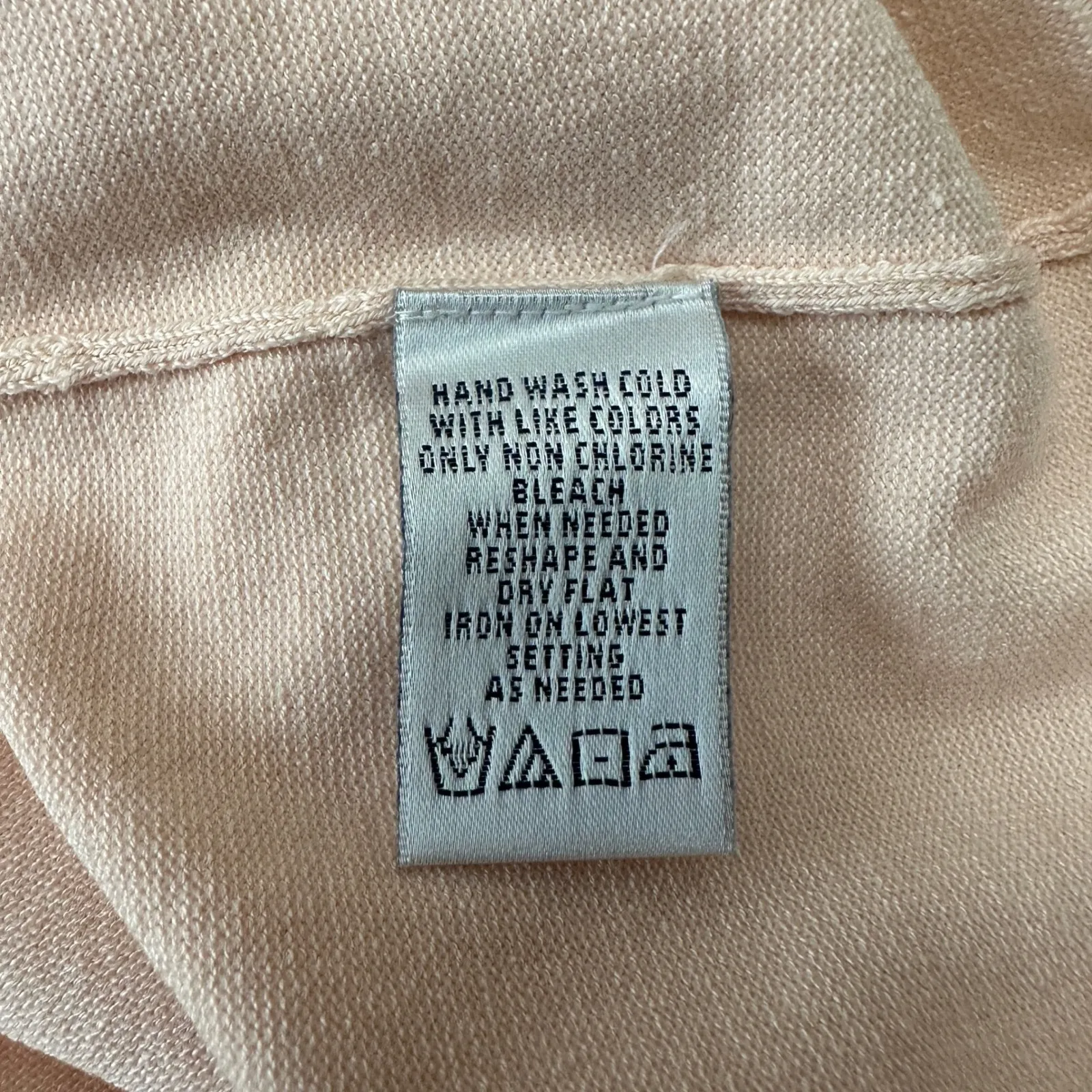 NWT Rena‎ Rowan Knit Top Short Sleeve Square Neck Silk Blend Women Large - Image 6