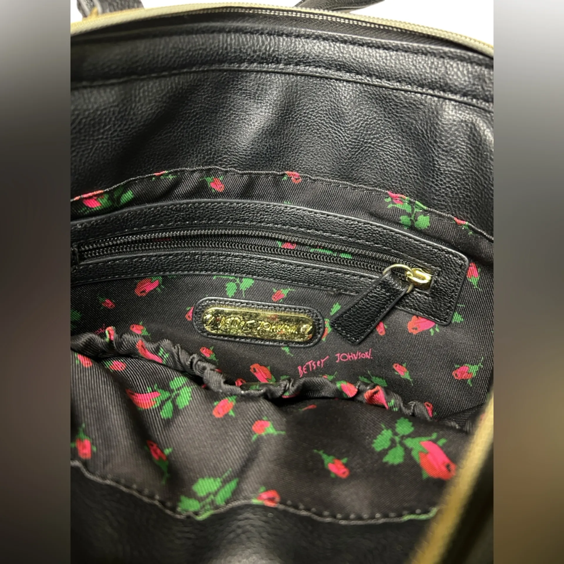 Whimsigoth Kitschy Glam Betsy Johnson Girly Grunge Awning Striped Y2K Crossbody - Image 10