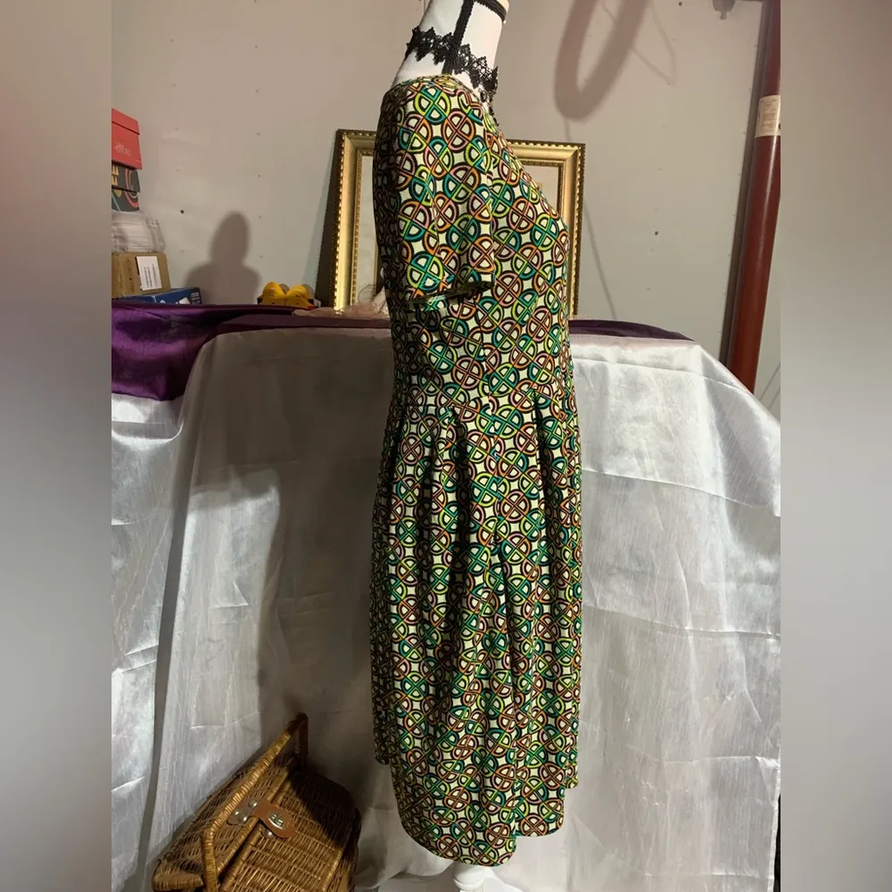 Lularoe Amelia Colorful Circle Dress - Image 7