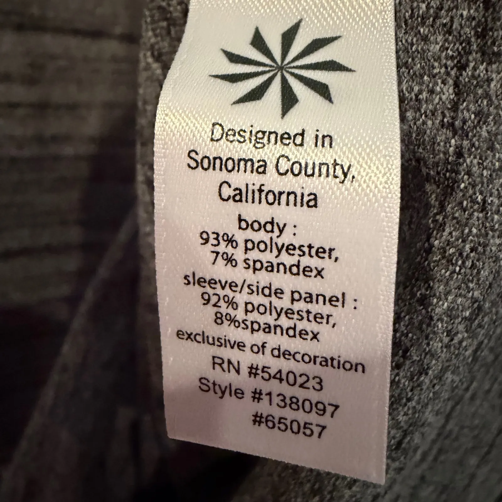 Athleta Running Wild Mix Crew Long Sleeve Top Women's Small Gray Activewear Yoga - Image 6