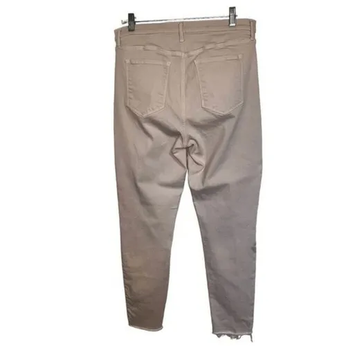 BANANA REPUBLIC Blush Pink High Rise Skinny Premium Jeans‎ Size 31 - Image 5