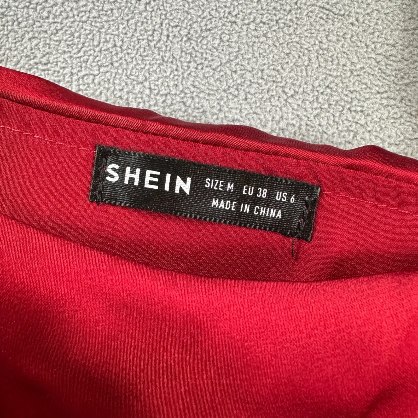 SHEIN Bundle Set Red Tank Top and Pink Halter Top Both M Womens Blouse Camisole - Image 7