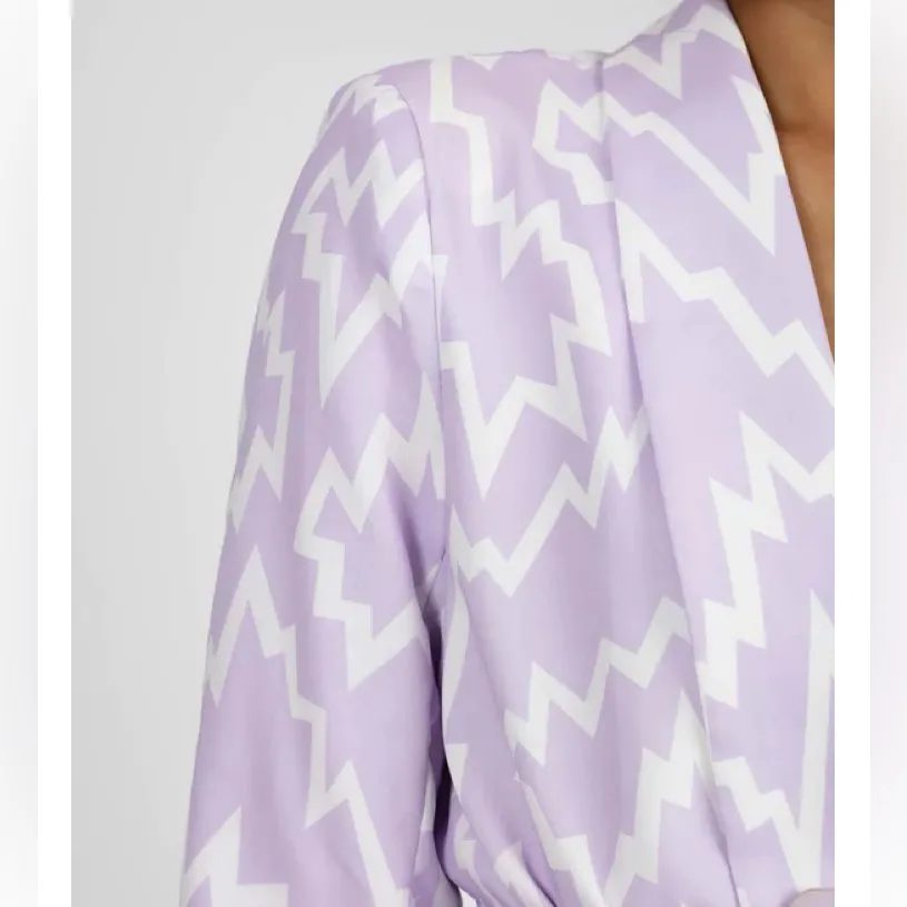 NWT short suit set Blazer and shorts set in lilac size M - Image 6