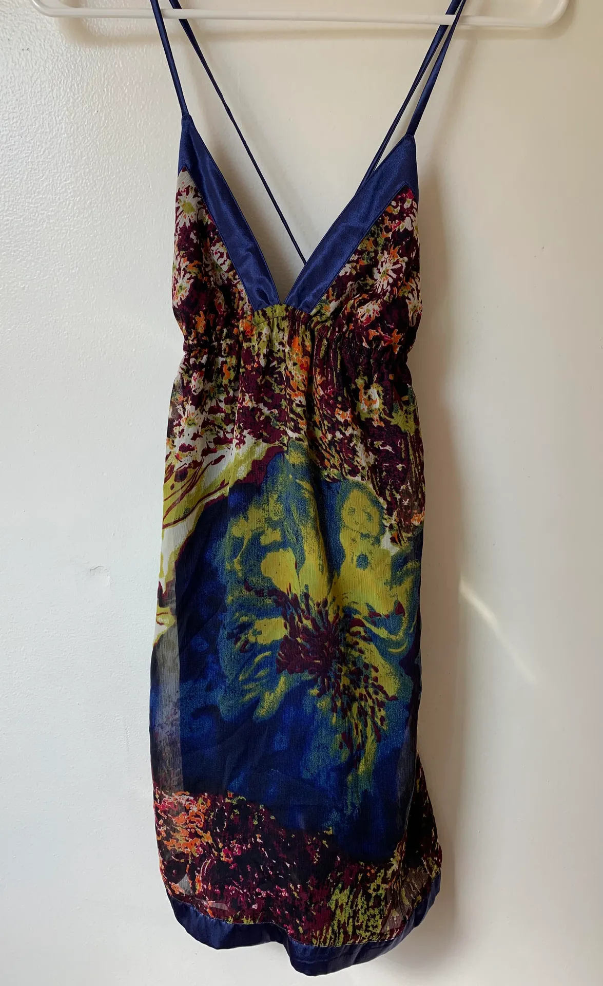 Vintage Moa Moa Colorful Mini Dress - Image 2