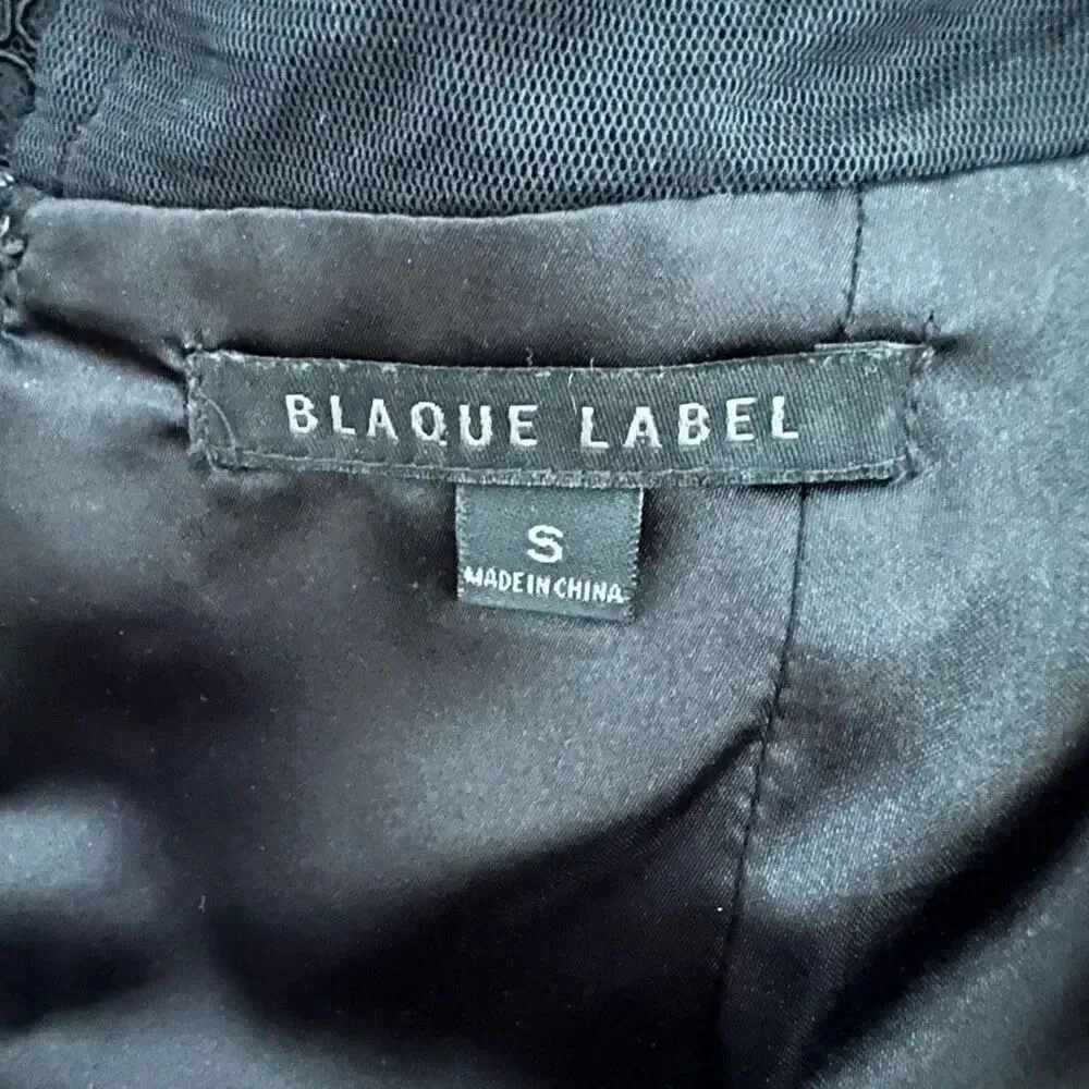 BLAQUE LABEL x REVOLVE | Mini Lined Lace Sheath Dress Open Back | Small - Image 8