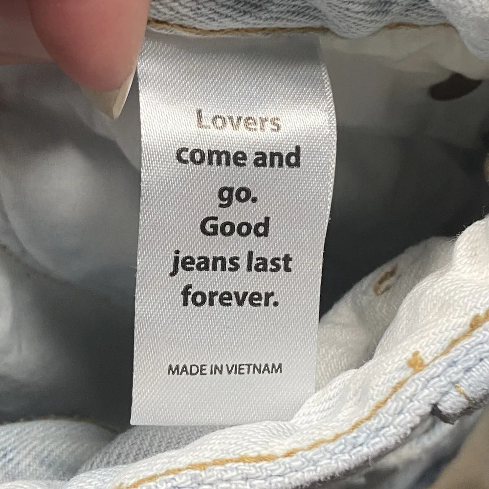 PacSun Womens Jeans Size 24 (Fit 23x31) Acid Wash 90s Boyfriend Hi Rise Relaxed - Image 5