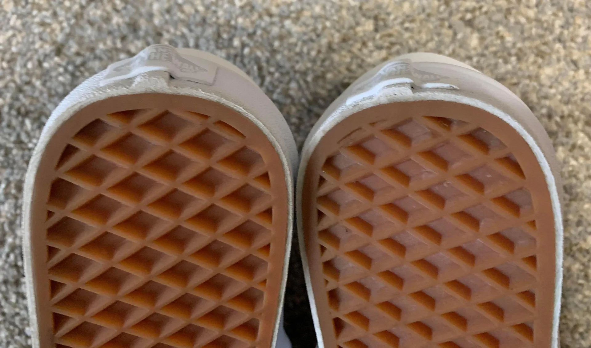 Vans White Leather Slip On - Image 6