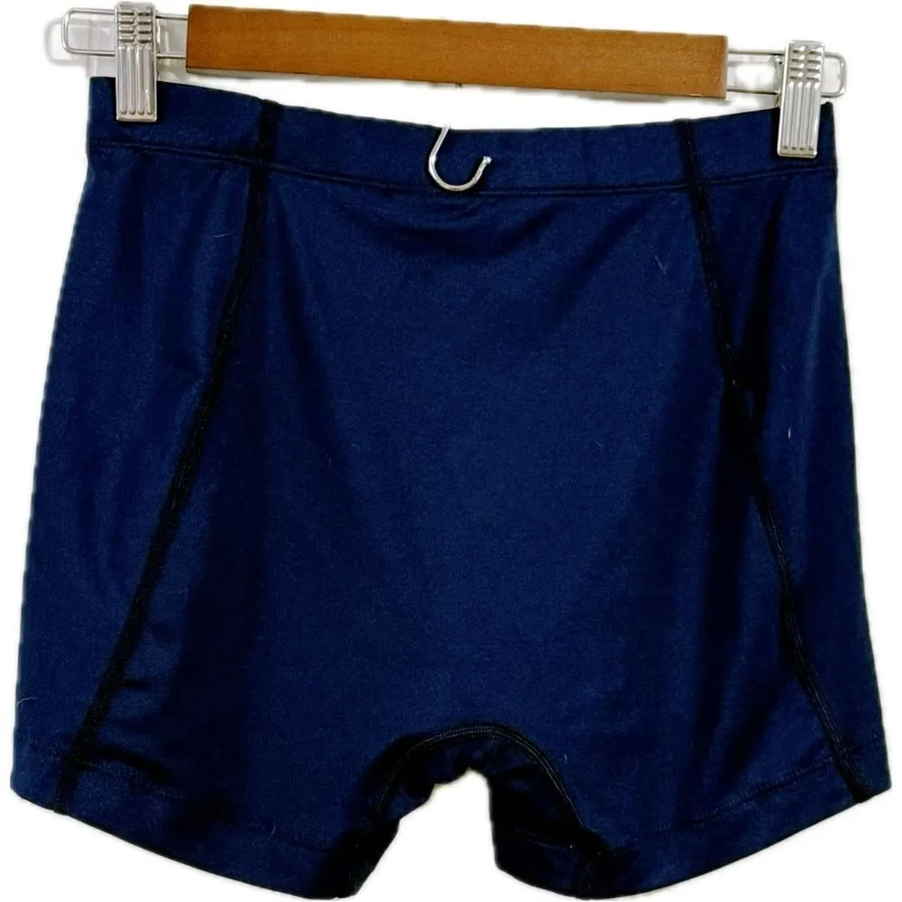 Adidas Blue and Yellow Athletic Shorts‎ with Elastic Waistband - Image 2