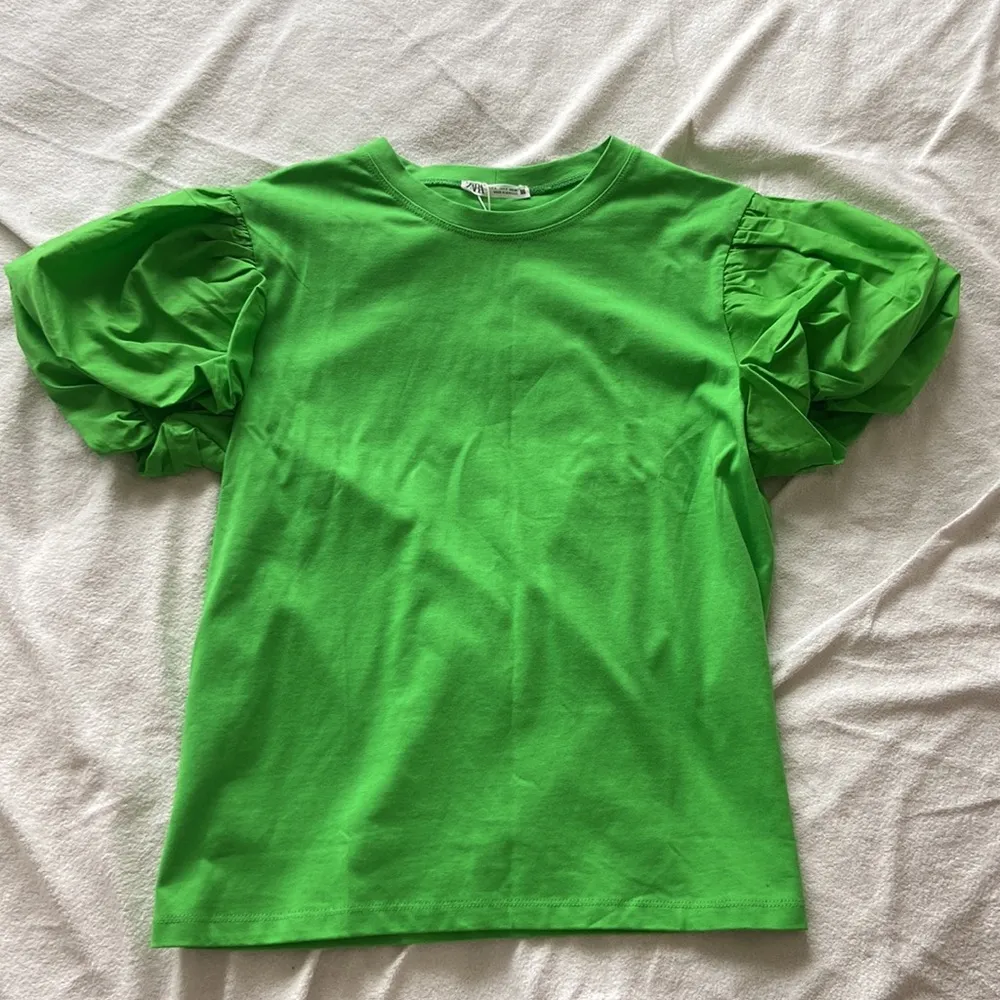 Zara balloon shoulder top. S - Image 2