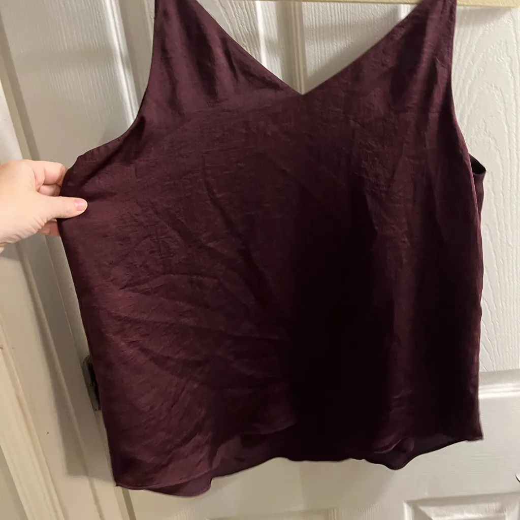 Express Burgundy cami tank m - Image 3