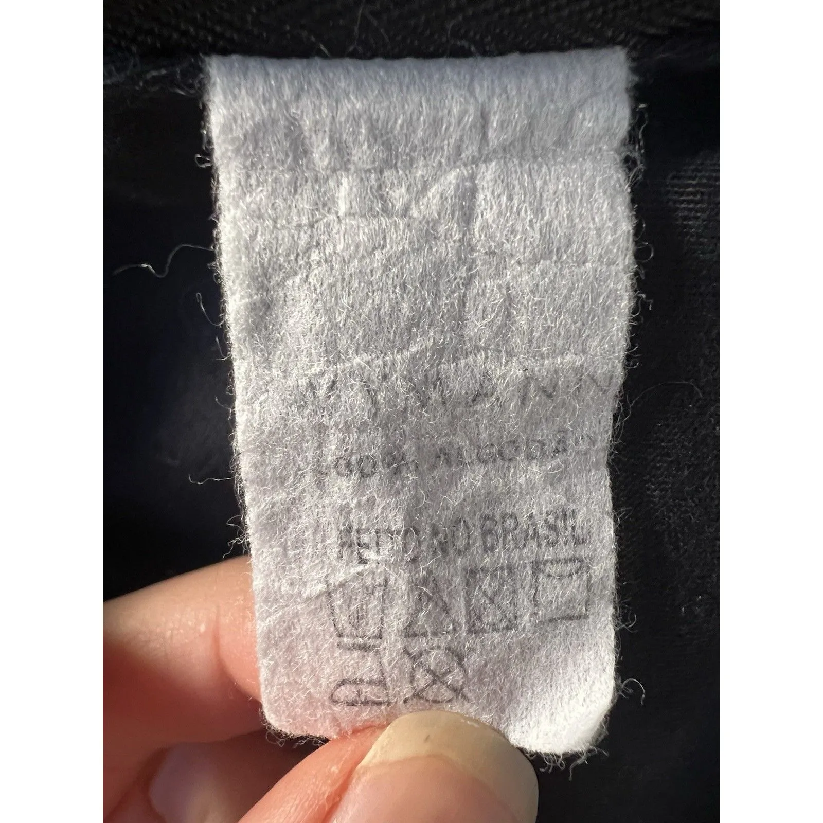 Exposed Back Ruffle Blouse Quiet Luxury Designer Elegant Wymann Size 2 Black - Image 4