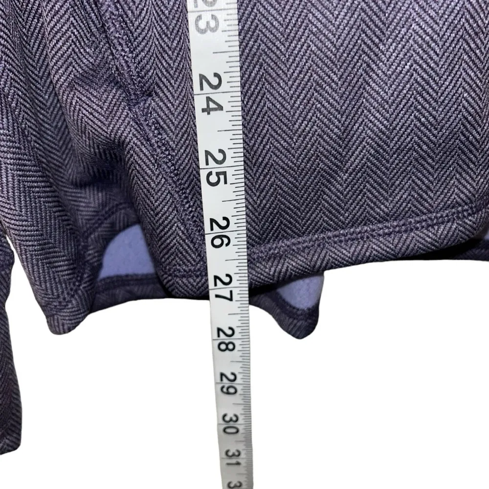 Purple Champion Zip Up Jacket Athletic Fitness Fleece Womens Size XXL Athleisure - Image 3