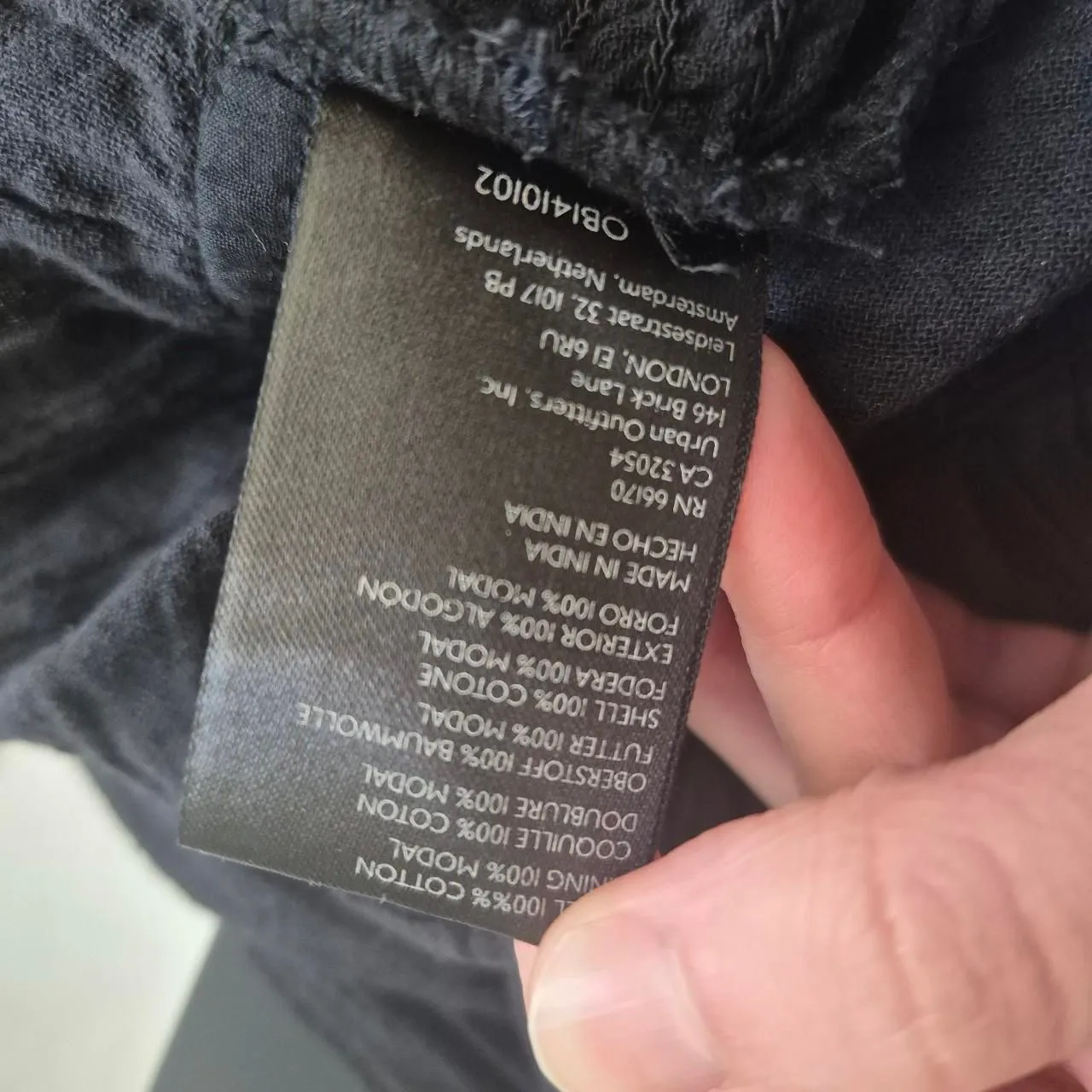 Free People Chloe Tie Back Top Black Goth Fairy Cotton Size Small - Image 6