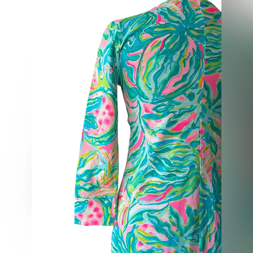 Lilly Pulitzer One in a Melon Marlowe Dress XXS NWOT 3/4 Sleeves | Style 004951 - Image 5
