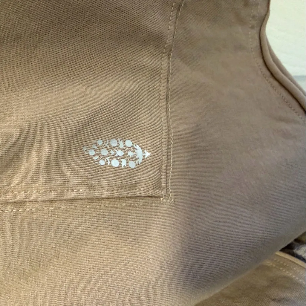 FREE PEOPLE Hot Shot Tee Romper in Mocha Latte Size Medium - Image 5