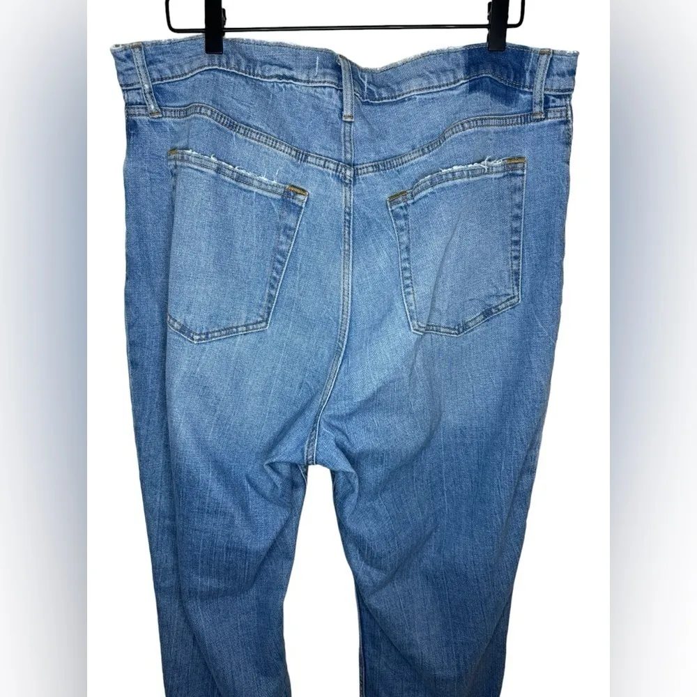 Abercrombie & Fitch The Ankle Straight Ultra High Rise Jeans 34/18 - Image 5