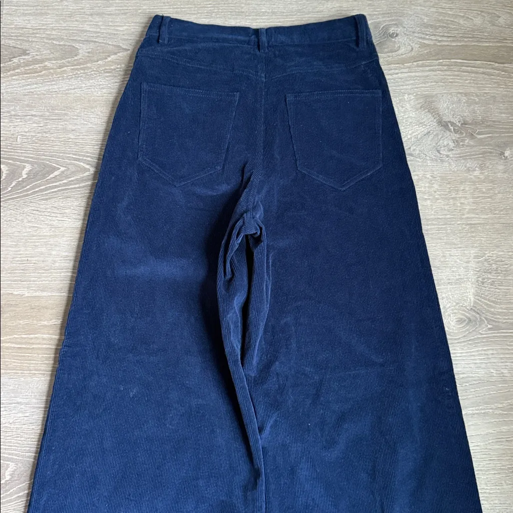 Sea New York Blue Carine Corduroy Wide Leg Jeans 6 - Image 13
