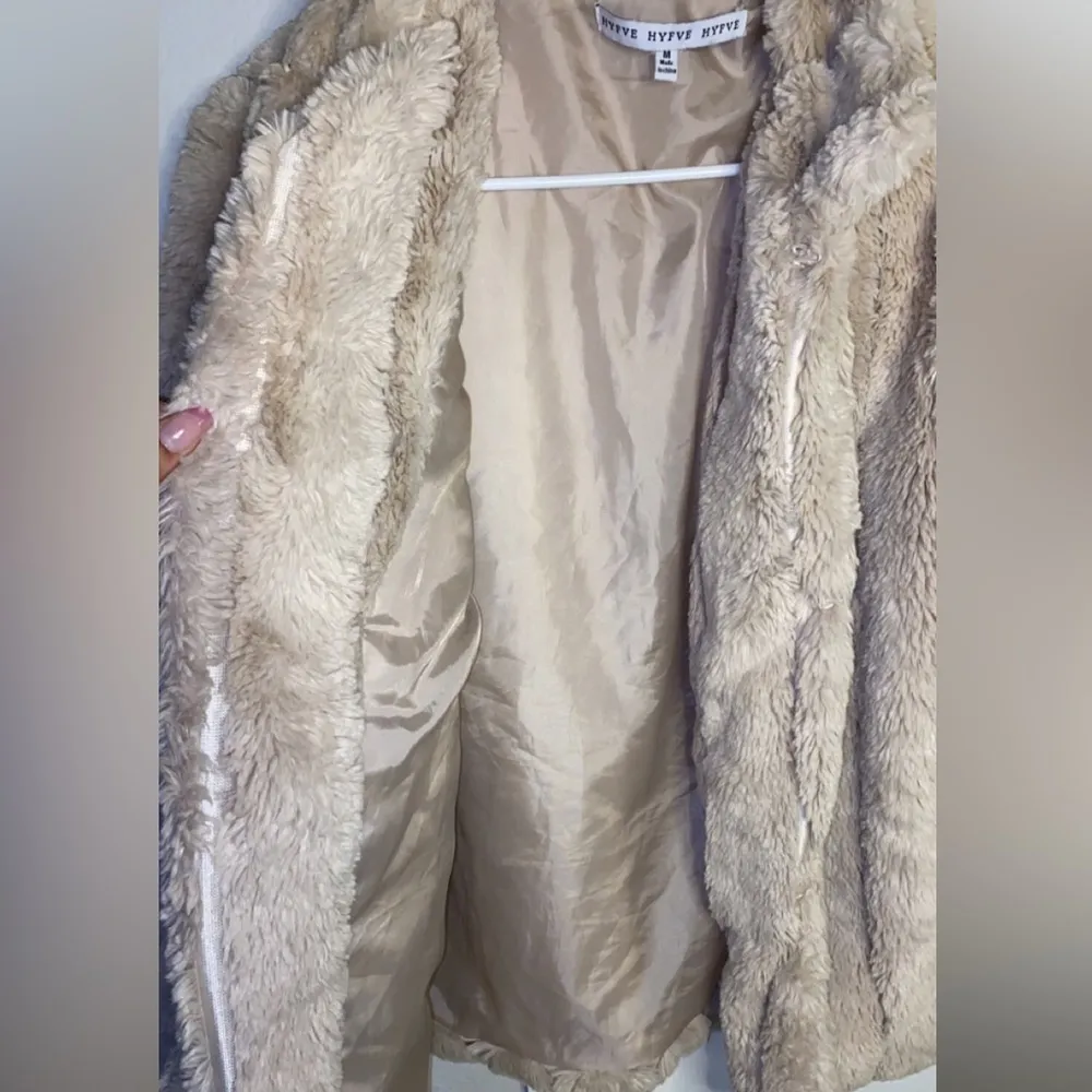 Faux Fur Teddy Coat Jacket - Image 8