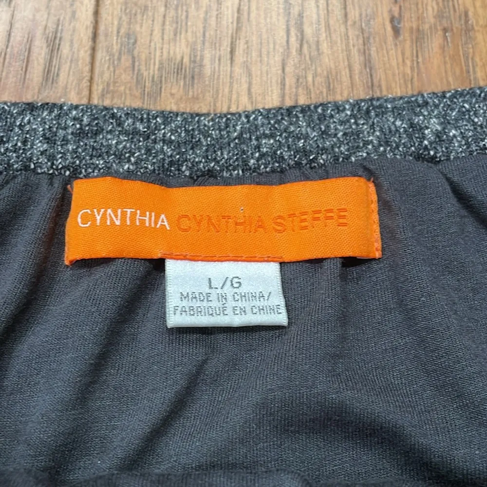 Cynthia Steffe women’s Grey Pull on Skirt Size L - Image 5
