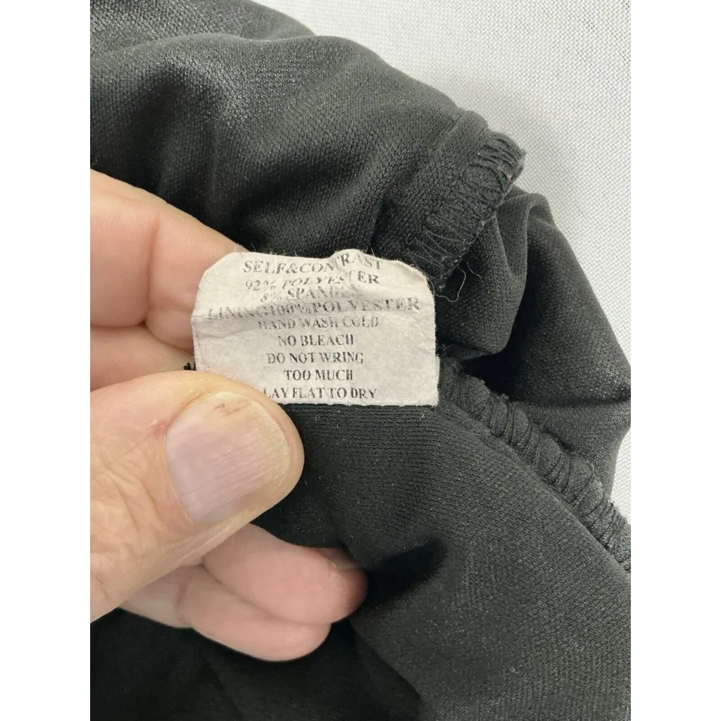 Junior Girls Ruby Rox Small Black Sleeveless Fitted Pullon Rushed Party Dress - Image 5