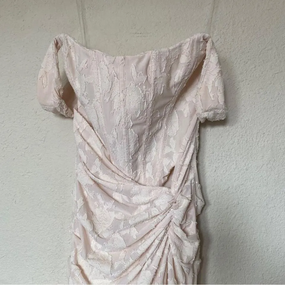 House of CB 'Cesca' Vintage Cream Floral‎ Maxi NWOT size XS - Image 8