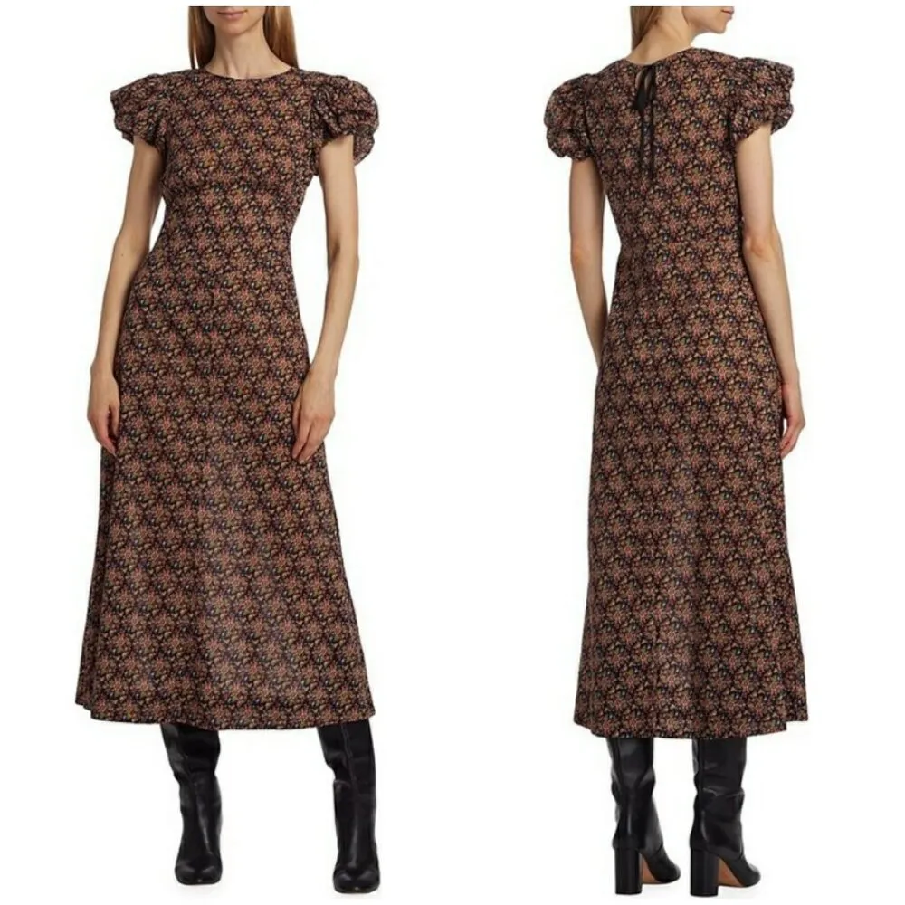 💕DÔEN💕 Rhodia Dress ~ Puff Sleeve A - Image 5