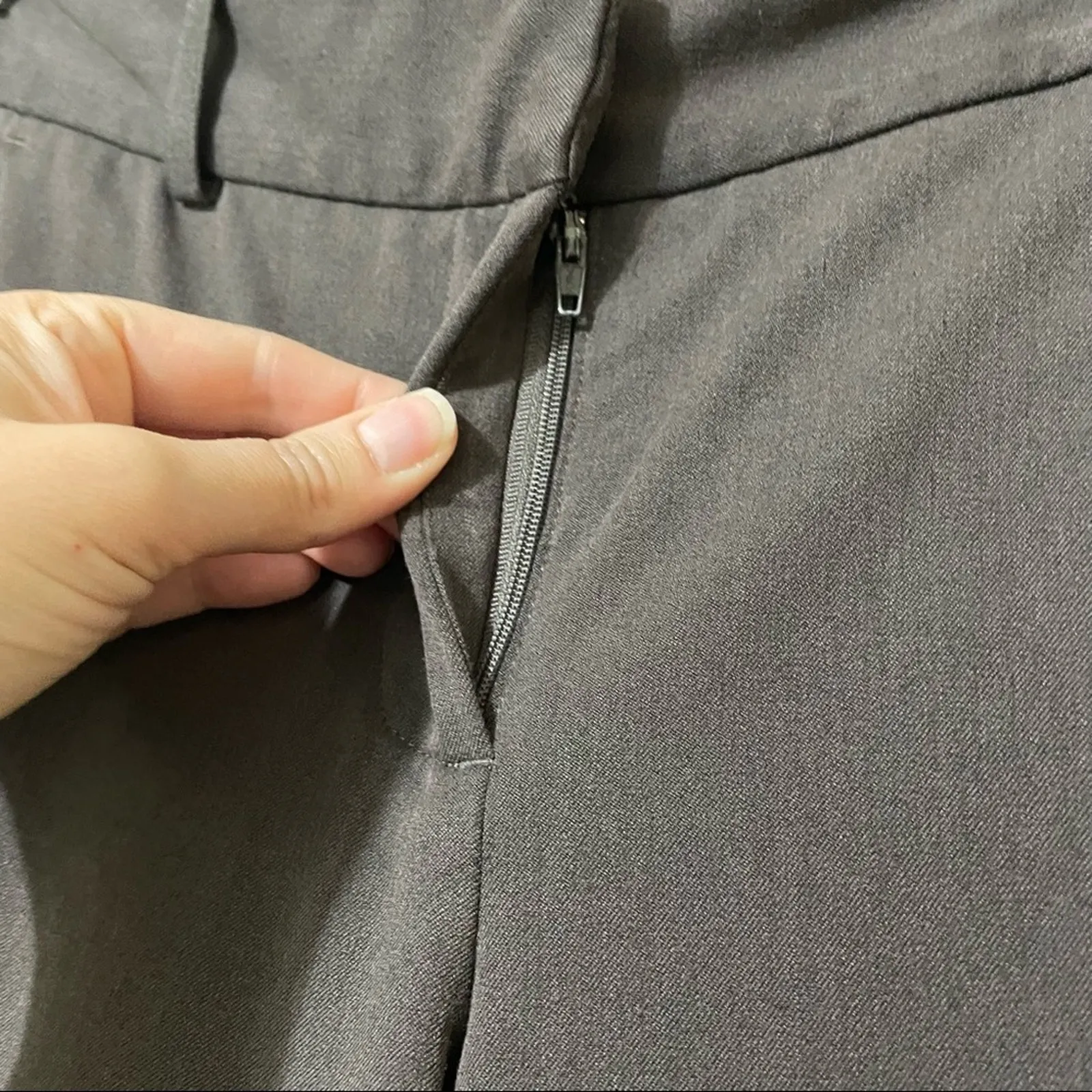 Robert Rodriquez Brown Straight Leg Trouser Dress Pants Womens 6 Slacks Career - Image 4