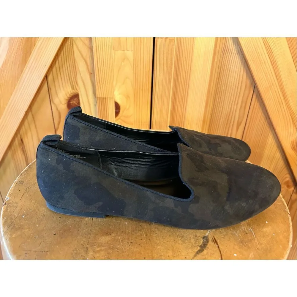 Seven7 Regent Flat Camouflage Camo Slip On Loafers Casual Shoes Size 7 - Image 3