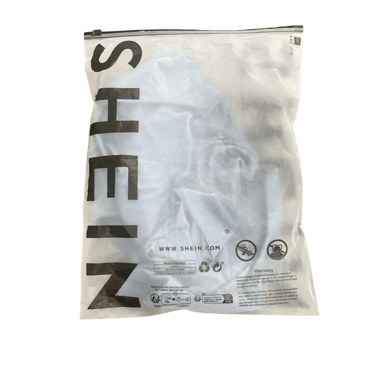 Short Sleeve Solid V - Image 4