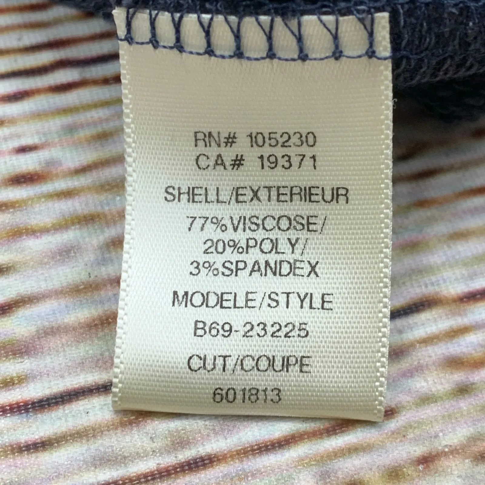 Joie‎ Yasmine Blue V-Neck Waffle Knit Long Sleeve Top Size S New Made in USA - Image 5