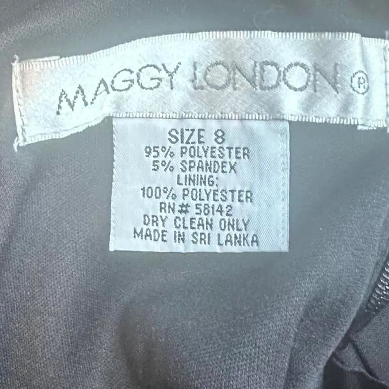 Maggie London Black Cocktail dress - Image 4