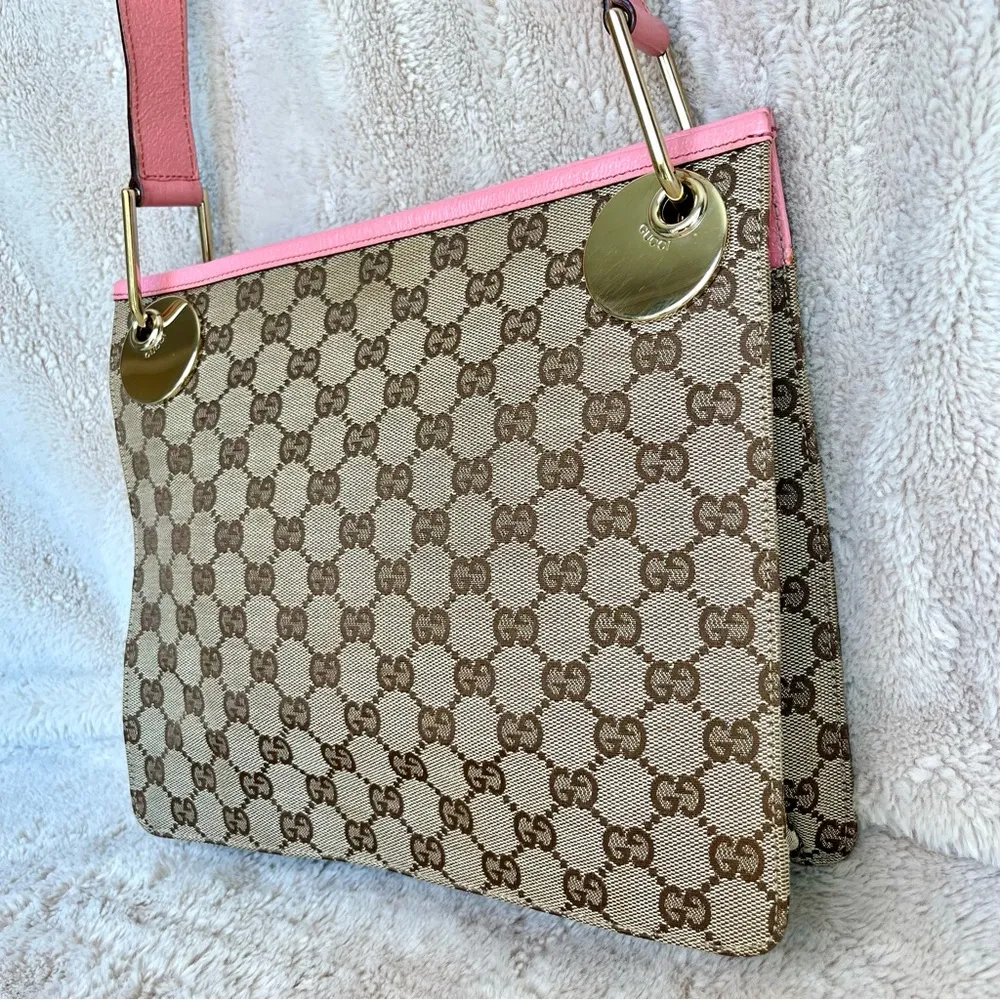 Gucci  GG Monogram Eclipse Crossbody Messenger Bag - Image 7