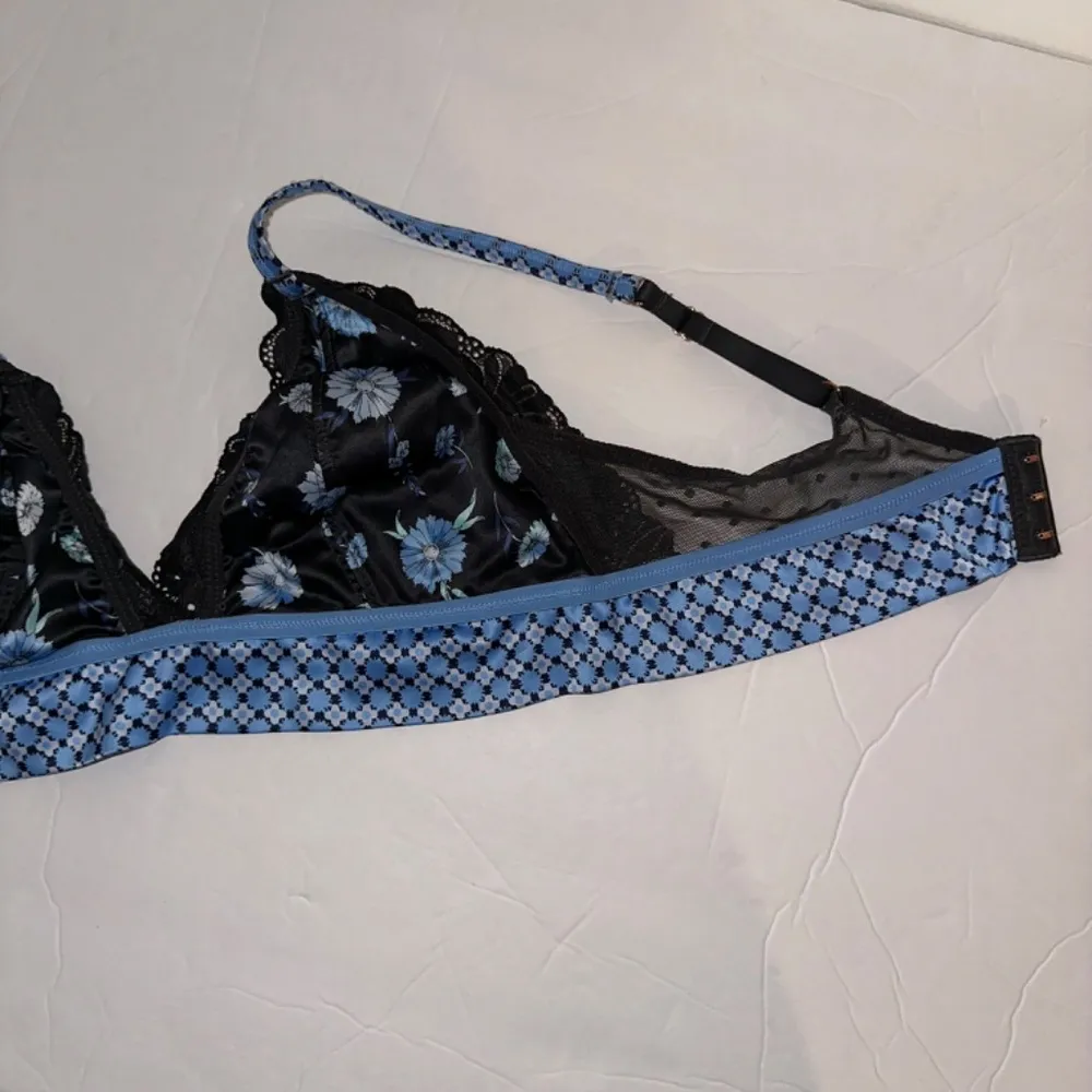 Aerie by American Eagle Outfitters Unlined Floral Bralette size large - Image 3