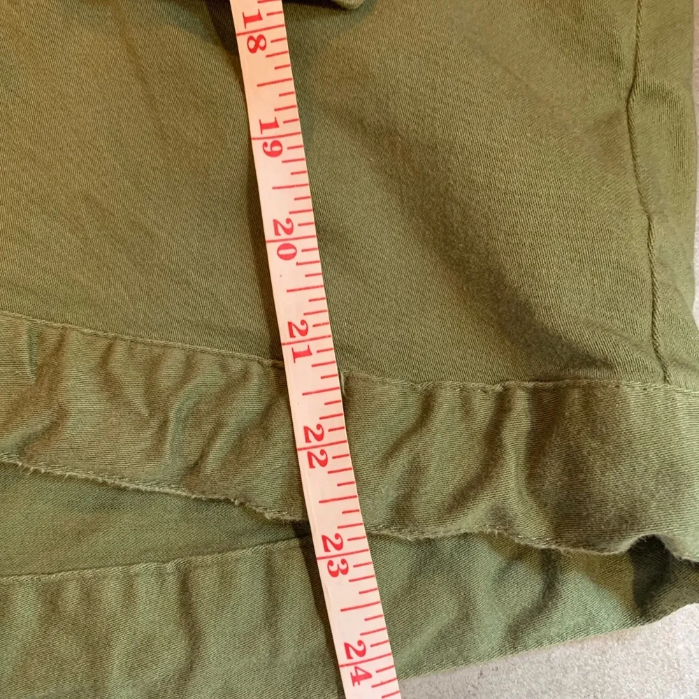 Torrid- Army Green Jacket Size 2X 2 Zip Front Pockets Hooded EUC - Image 6