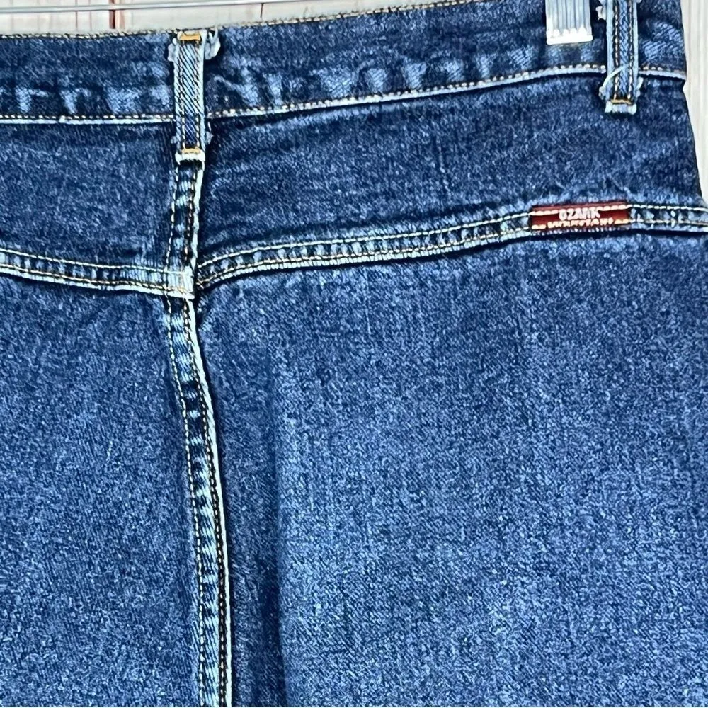 Vintage OZARK MOUNTAIN High Rise jeans Blue Size 14 - Image 6