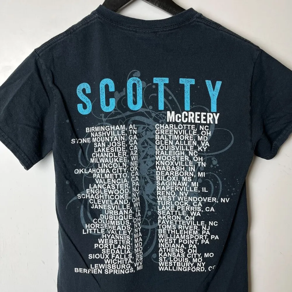 Scotty McCreery T Shirt Black Small S Country Music Artist Graphic Tee Solid - Image 6