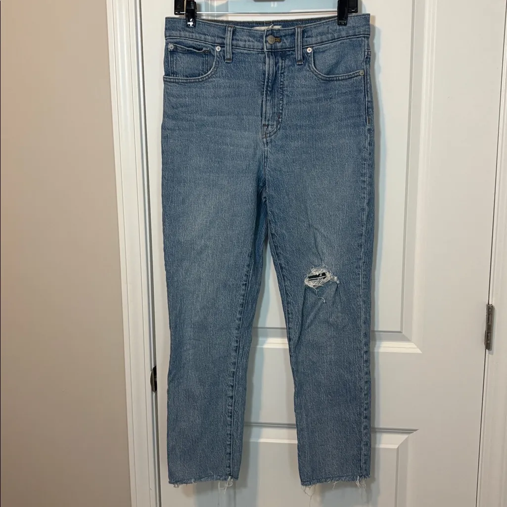 Madewell The Perfect Vintage Jean in Rosabelle Wash: Comfort Stretch Edition 29 - Image 4